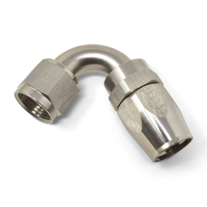 Russell Performance -10 AN Endura 120 Degree Full Flow Swivel Hose End (With 15/16in Radius) - Image 5