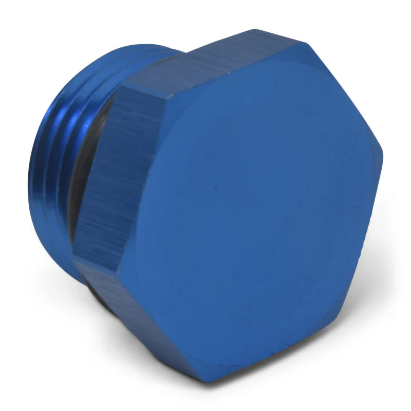 Russell Performance -10 AN Straight Thread Plug (Blue) - Image 7