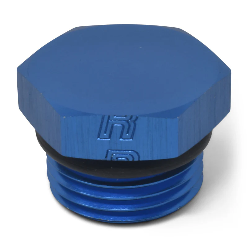 Russell Performance -10 AN Straight Thread Plug (Blue) - Image 8