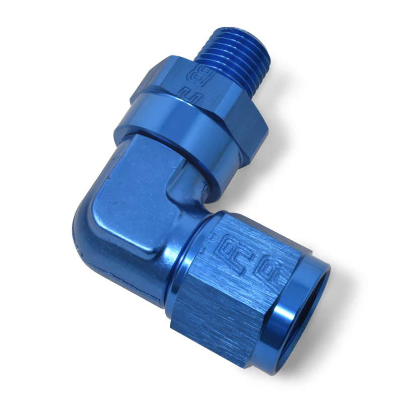 Russell Performance -12 AN 90 Degree Female to Male 3/4in Swivel NPT Fitting - Image 3