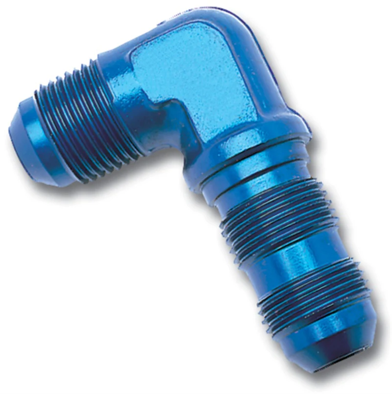 Russell Performance -12 AN 90 Degree Flare Bulkhead (Blue) - Image 2