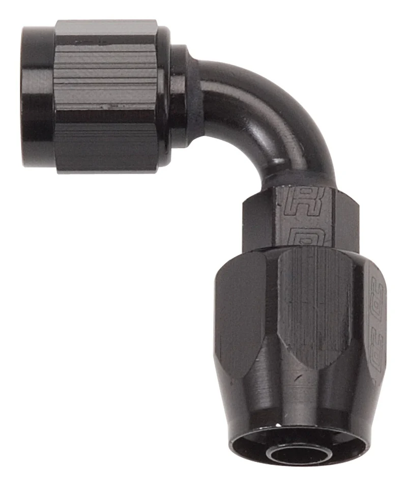 Russell Performance -12 AN Black 90 Degree Full Flow Hose End - Image 9