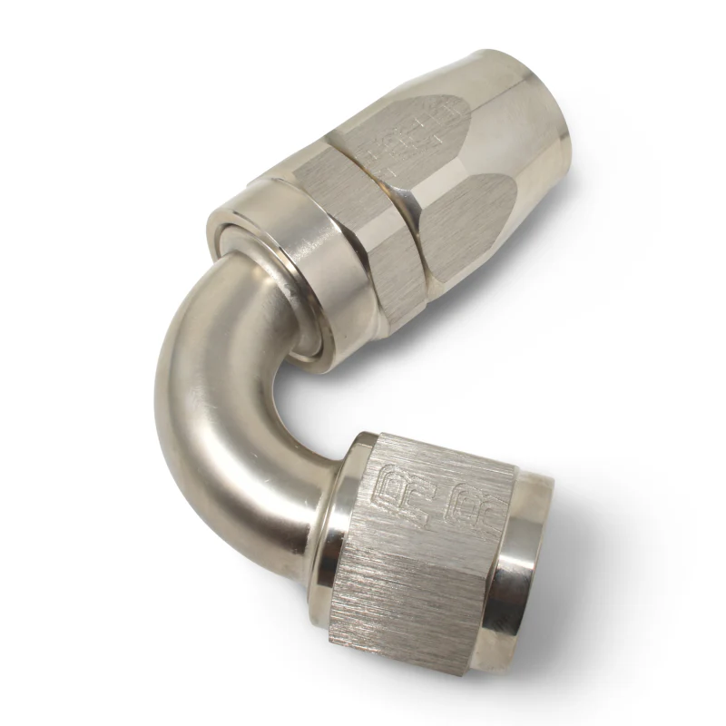 Russell Performance -12 AN Endura 120 Degree Full Flow Swivel Hose End (With 1-1/8in Radius) - Image 6