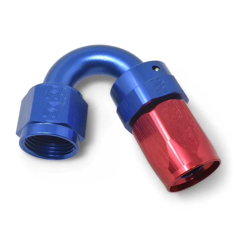 Russell Performance -12 AN Red/Blue 150 Degree Full Flow Swivel Hose End (With 1-1/8in Radius) - Image 7