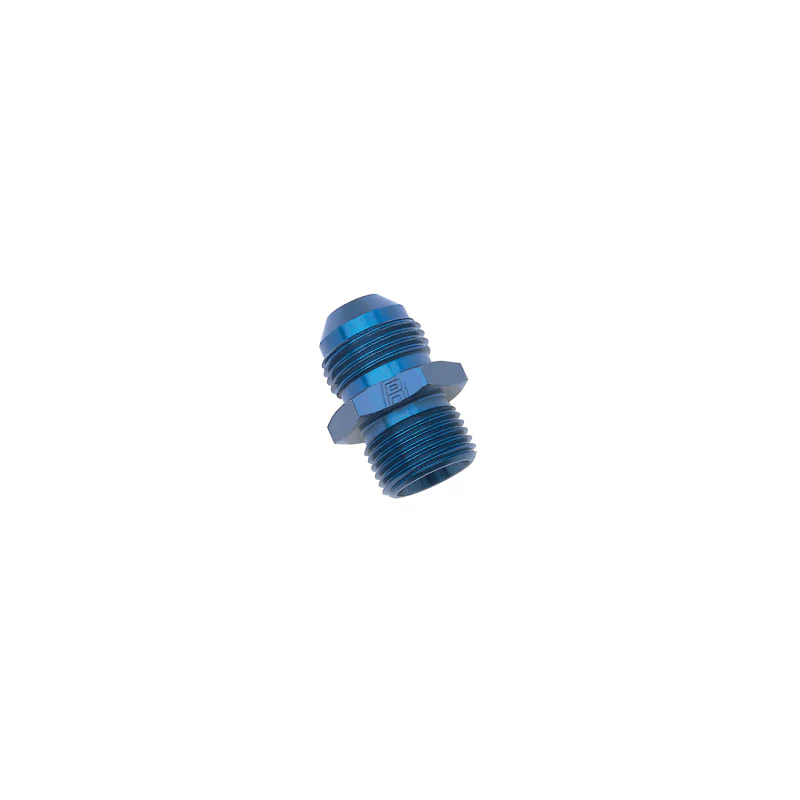Russell Performance -16 AN Flare to 22mm x 1.5 Metric Thread Adapter (Blue) - Image 2