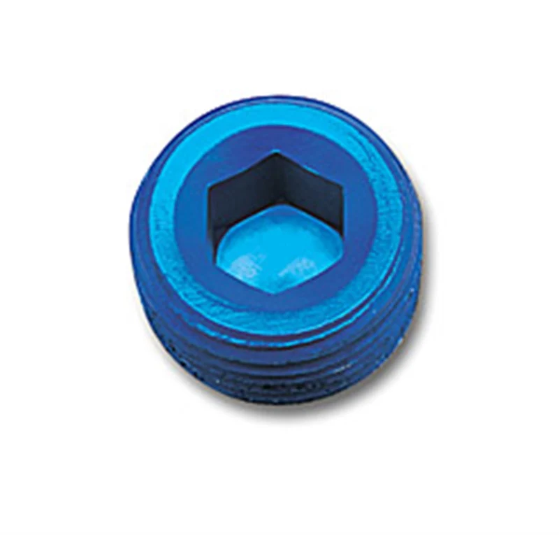 Russell Performance 3/8in Allen Socket Pipe Plug (Blue) - Image 2