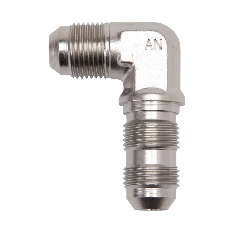 Russell Performance -3 AN 90 Degree Flare Bulkhead (Endura) - Image 2