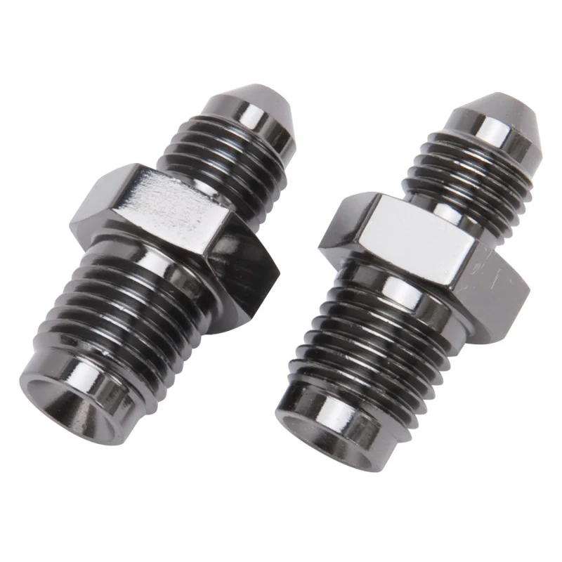 Russell Performance -3 AN SAE Adapter Fitting (2 pcs.) (Black) - Image 2