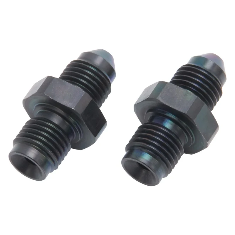 Russell Performance -3 AN SAE Adapter Fitting (2 pcs.) (Black) - Image 2