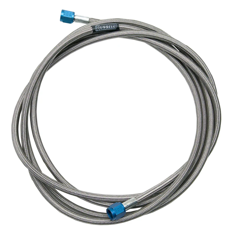 Russell Performance -4 AN 12-foot Pre-Made Nitrous and Fuel Line - Image 2