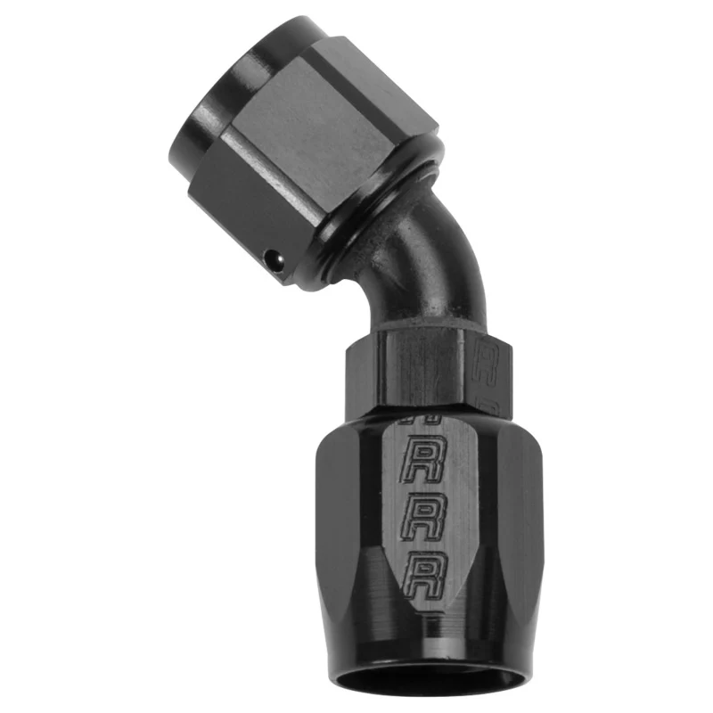 Russell Performance -4 AN Black 45 Degree Full Flow Hose End - Image 3