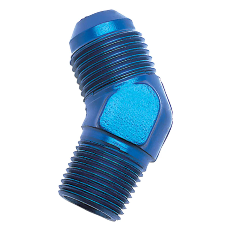 Russell Performance -4 AN to 1/4in NPT 45 Degree Flare to Pipe Adapter - Image 2