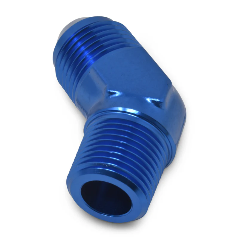 Russell Performance -4 AN to 1/4in NPT 45 Degree Flare to Pipe Adapter - Image 6