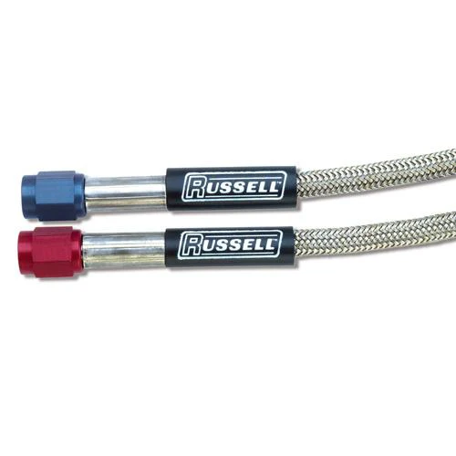 Russell Performance -4 AN to -6 AN 18in Pre-Made Nitrous and Fuel Line - Image 5