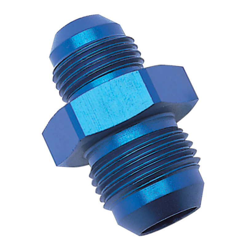 Russell Performance -4 AN to -6 AN Flare Reducer (Blue) - Image 2