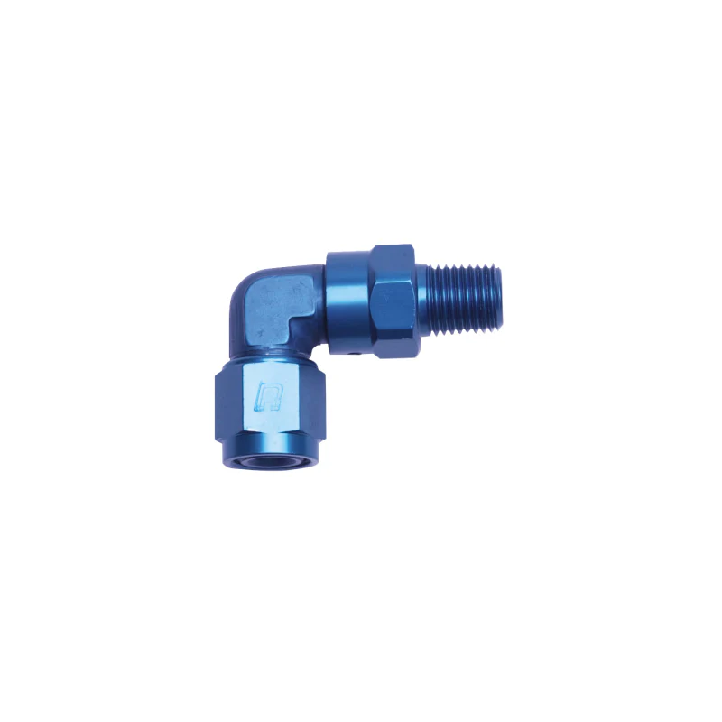 Russell Performance -6 AN 90 Degree Female to Male 1/8in Swivel NPT Fitting - Image 2