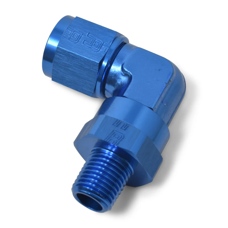 Russell Performance -6 AN 90 Degree Female to Male 1/8in Swivel NPT Fitting - Image 7