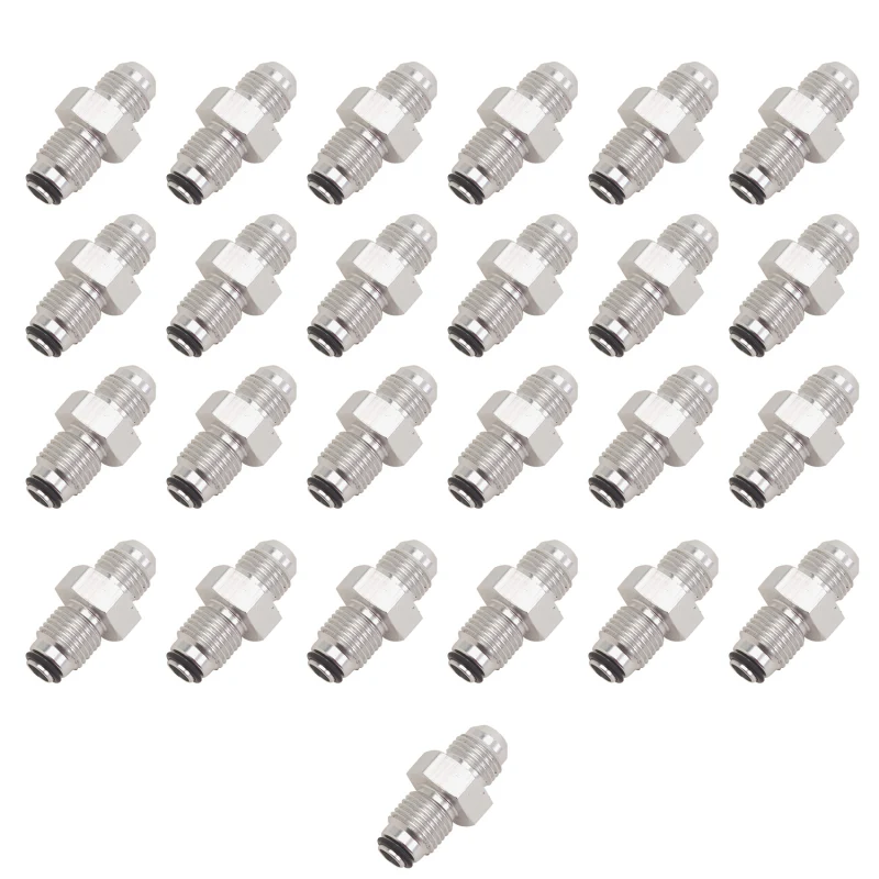 Russell Performance -6 AN (male to 1/2in-20 O-ring seal) Power Steering Adapter (25 pcs.) - Image 2