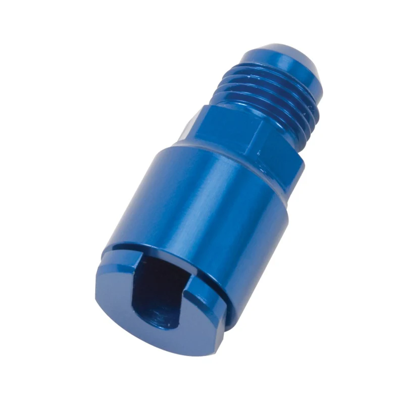Russell Performance -6 AN male to 1/4in SAE Quick-Disconnect Female (Blue Single) - Image 2