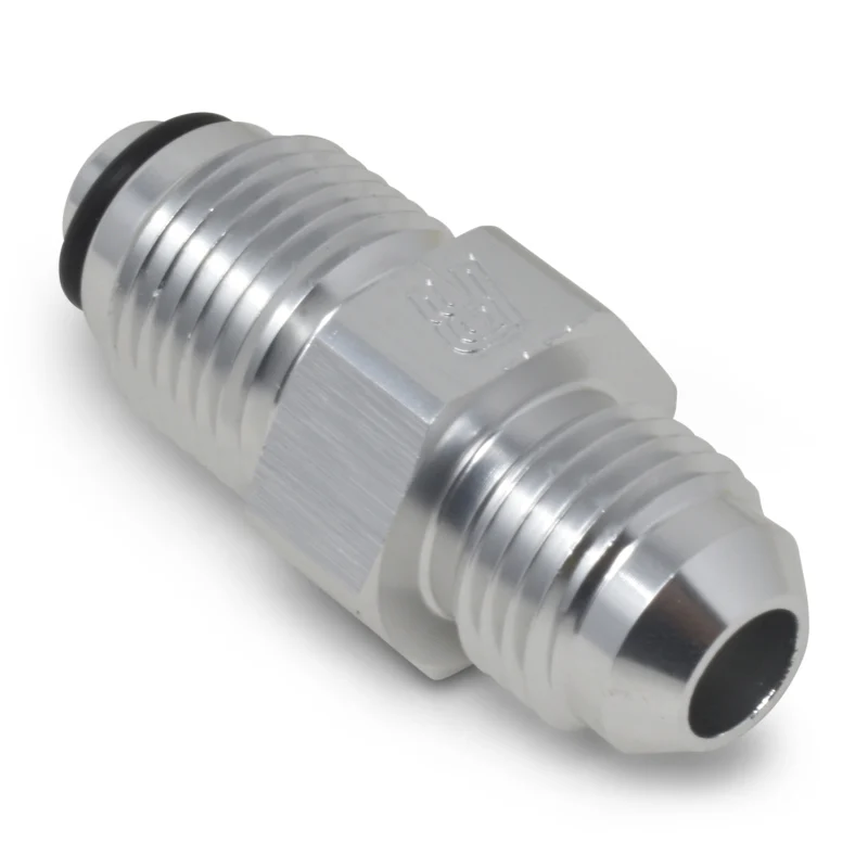 Russell Performance -6 AN (male to 11/16in-18 O-ring seal) Power Steering Adapter. Clear anodized - Image 6