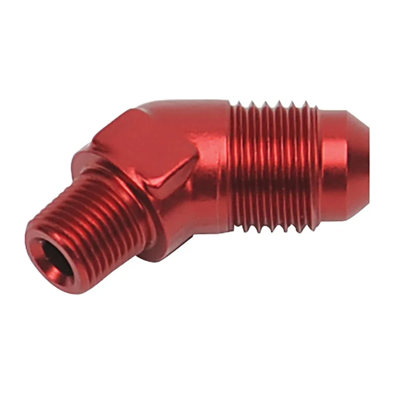 Russell Performance -6 AN MALE X 1/8in NPT MALE 45 DEG (Red) - Image 6