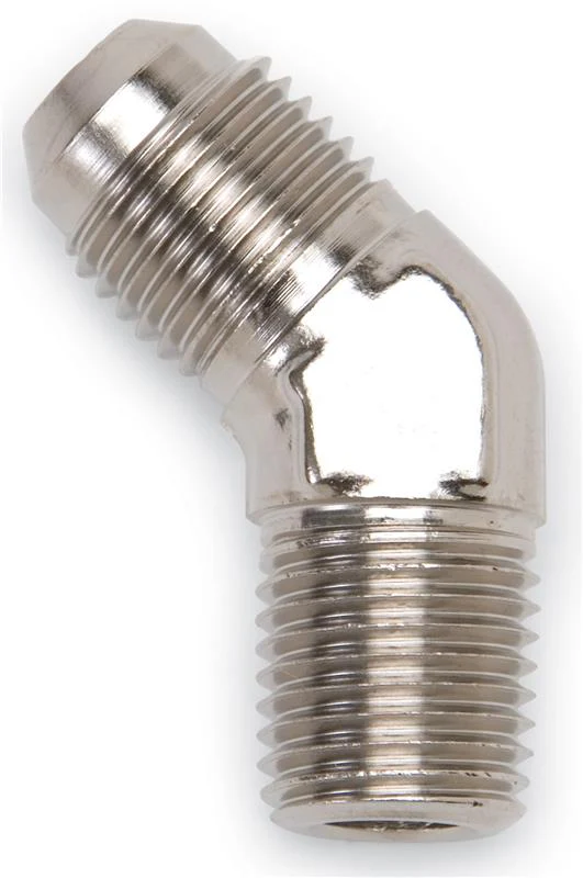 Russell Performance -6 AN to 1/8in NPT 45 Degree Flare to Pipe Adapter - Image 6