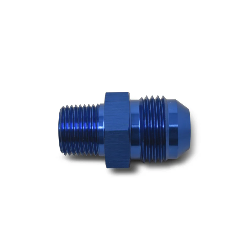 Russell Performance -6 AN to 1/8in NPT Straight Flare to Pipe (Blue) - Image 6