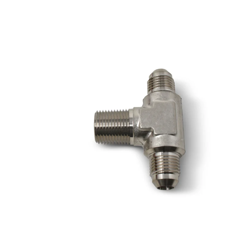 Russell Performance -6 AN to 3/8in NPT Flare to Pipe Tee Fitting - Image 6