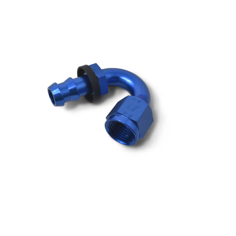 Russell Performance -6 AN Twist-Lok 150 Degree Hose End (9/16in Radius) - Image 5