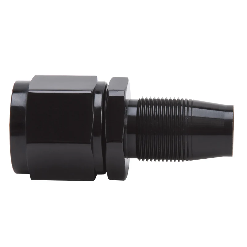 Russell Performance -8 AN Straight Hose End Without Socket - Black - Image 2