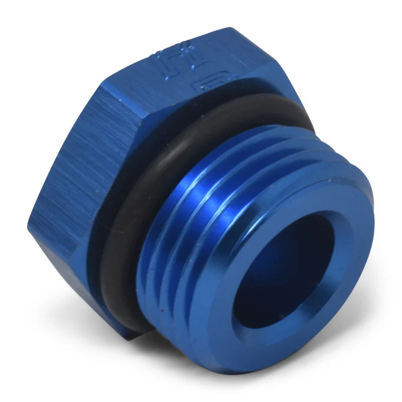 Russell Performance -8 AN Straight Thread Plug (Blue) - Image 6