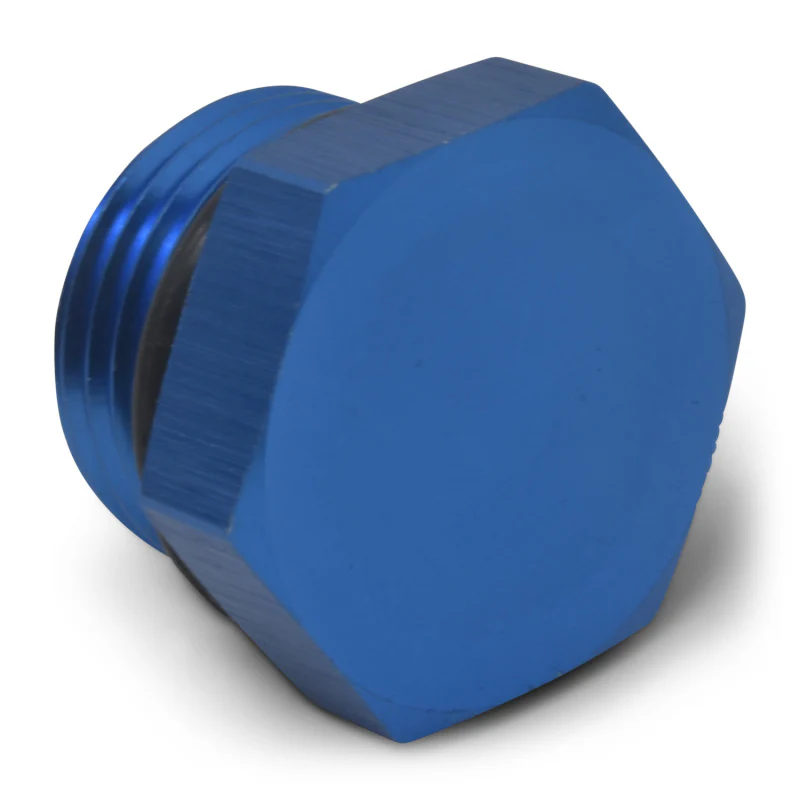 Russell Performance -8 AN Straight Thread Plug (Blue) - Image 8