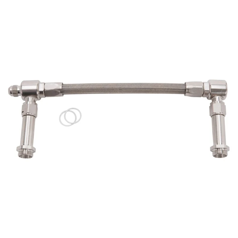 Russell Performance -8 AN to -8 AN ProFlex Holley 4500 Dual Inlet Carb Kit (Endura) - Image 3