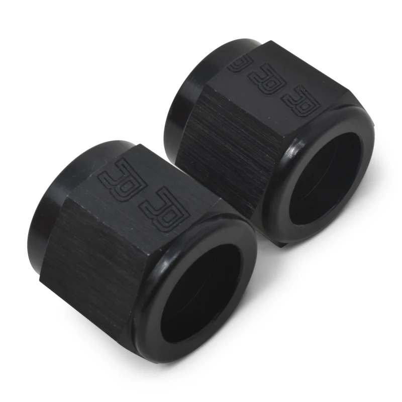 Russell Performance -8 AN Tube Nuts 1/2in dia. (Black) (2 pcs.) - Image 7