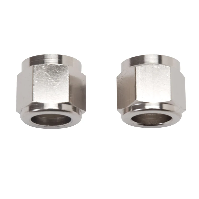 Russell Performance -8 AN Tube Nuts 1/2in dia. (Endura) (2 pcs.) - Image 2