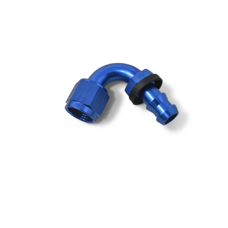 Russell Performance -8 AN Twist-Lok 120 Degree Hose End (3/4in Radius) - Image 7
