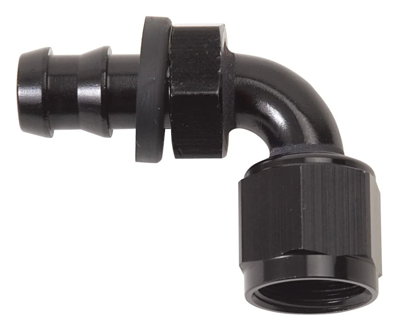 Russell Performance -8 AN Twist-Lok 90 Degree Hose End (Black) - Image 3