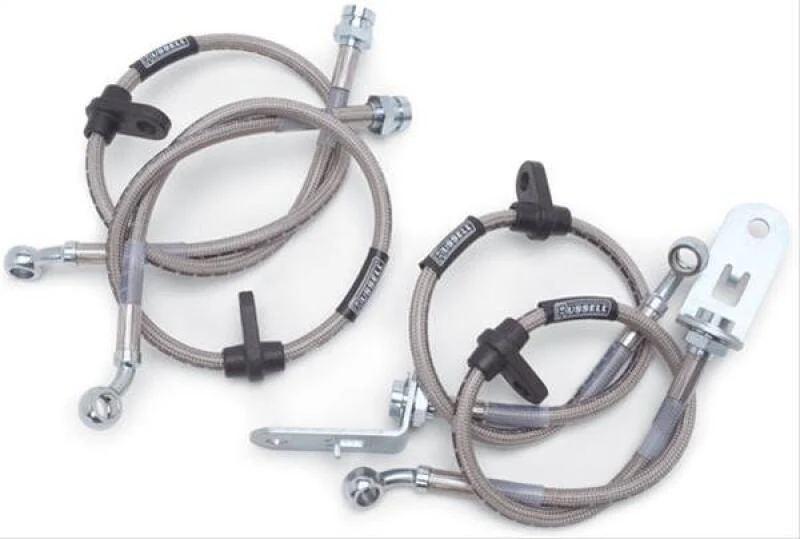 Russell Performance 84-01 Jeep Cherokee XJ Stock Height to 1in Lift Brake Line Kit - Image 2