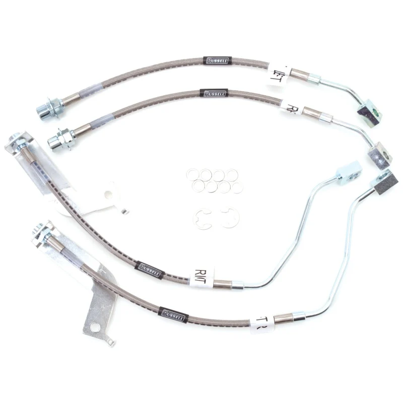 Russell Performance 99-04 Ford Mustang with Traction Control (Except Cobra) Brake Line Kit - Image 7