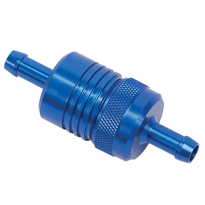Russell Performance Blue Street Fuel Filter (3in Length 1-1/8in diameter 5/16in inlet/outlet) - Image 8