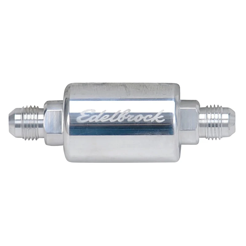 Russell Performance Polished Aluminum (3in Length 1-1/4in dia. -6 male inlet/outlet) - Image 2