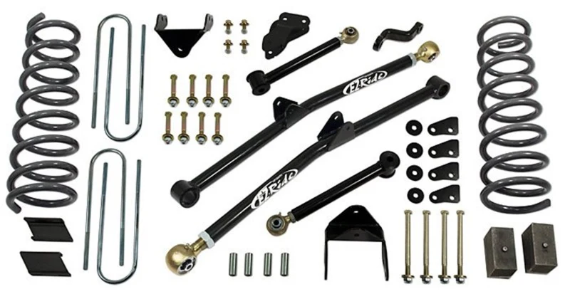 Tuff Country 07-08 Ram 2500 4X4 4.5in Arm Lft Kt w/Coil Spgs (Fits 7/1/07 & Later No Shocks)