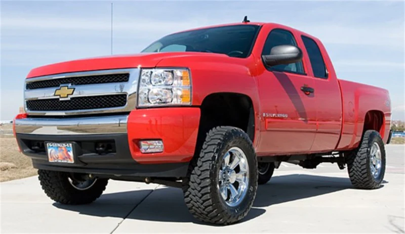 Tuff Country 07-18 Silverado 1500 2wd 4in Uni-Ball Lift Kit (w/1 Pc OE Cast Stl Up Arm SX8000) - Image 2