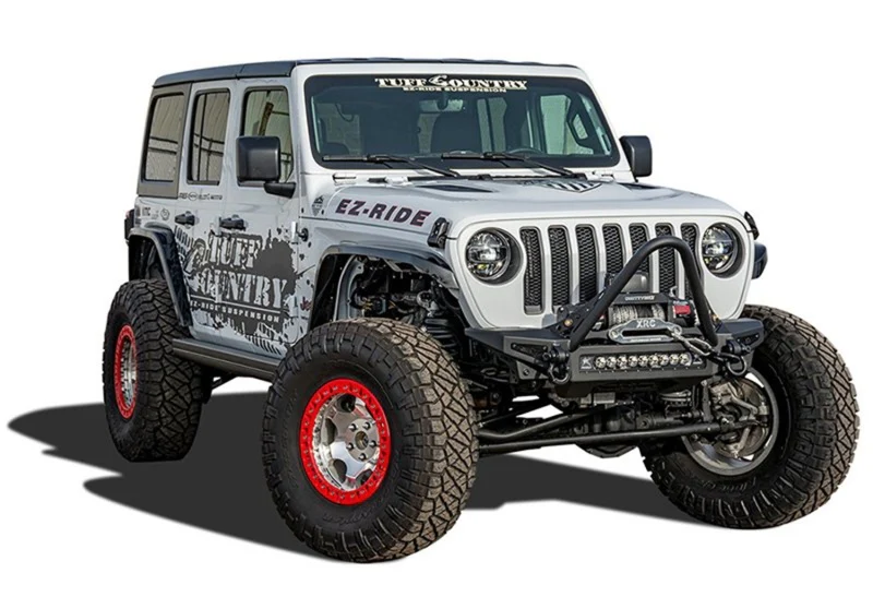 Tuff Country 18-23 Jeep Wrangler JLU (4 door Models Only) 4in Lift Kit (SX8000 Shocks) - Image 2