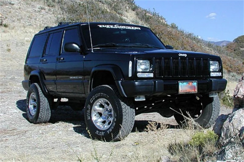Tuff Country 87-01 Jeep Cherokee 4x4 3.5in Lift Kit EZ-Flex w/Rear Leaf Springs (SX6000 Shocks) - Image 2