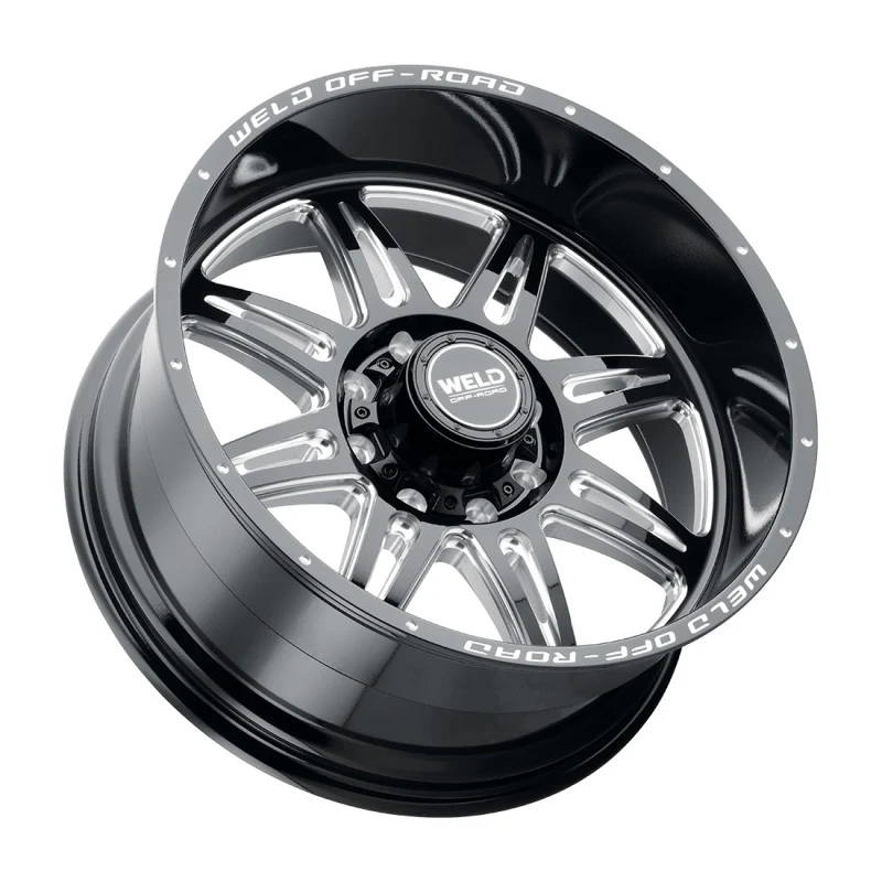 Weld Cheyenne W132 Series 20x10 / 8x170 BP / -18 Offset / 4.75 BS / 125.1 Bore - Gloss Black MIL - Image 2
