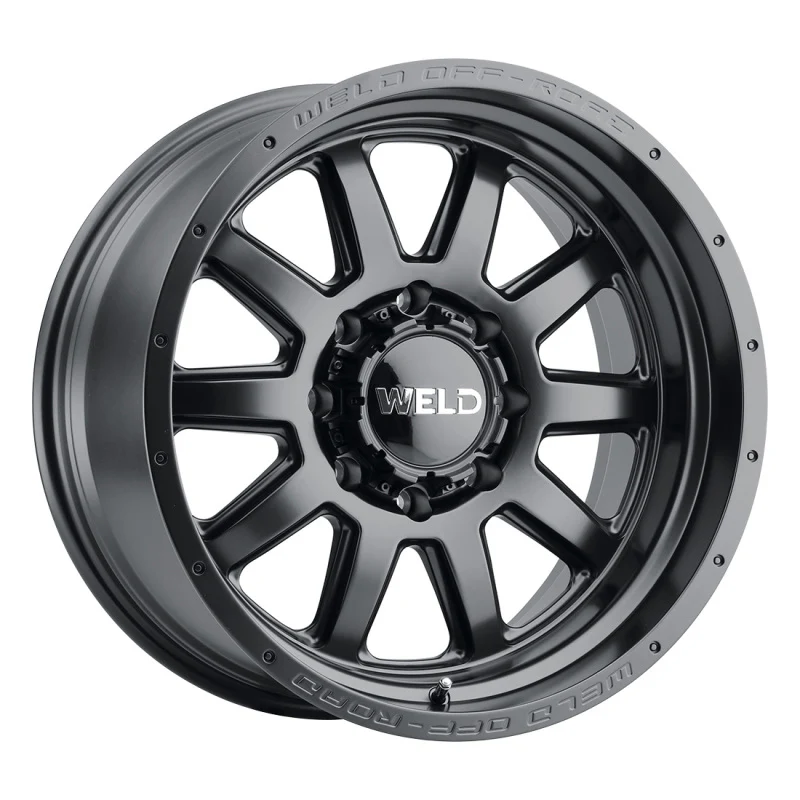 Weld Off-Road W101 20X9.0 Stealth 5X114.3 5X127 ET00 BS5.00 Satin Black 78.1 - Image 3