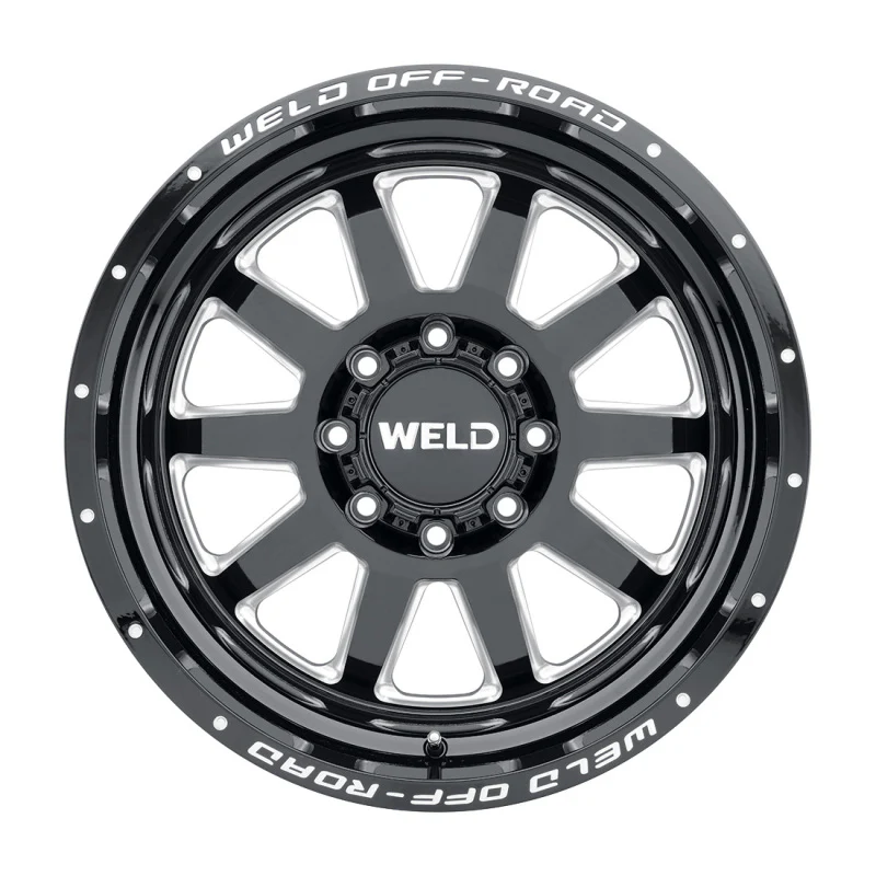Weld Off-Road W102 20X9.0 Stealth 5X139.7 5X150 ET00 BS5.00 Gloss Black MIL 110.2 - Image 2