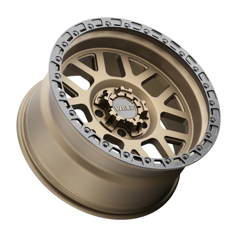Weld Off-Road W115 17X9 Cinch 6X135 6X139.7 ET-12 BS4.50 Satin Bronze / Satin Black 106.1 - Image 3