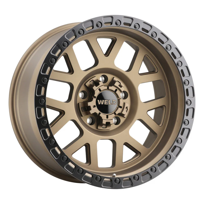 Weld Off-Road W115 17X9 Cinch 6X135 6X139.7 ET00 BS5.00 Satin Bronze / Satin Black 106.1 - Image 2